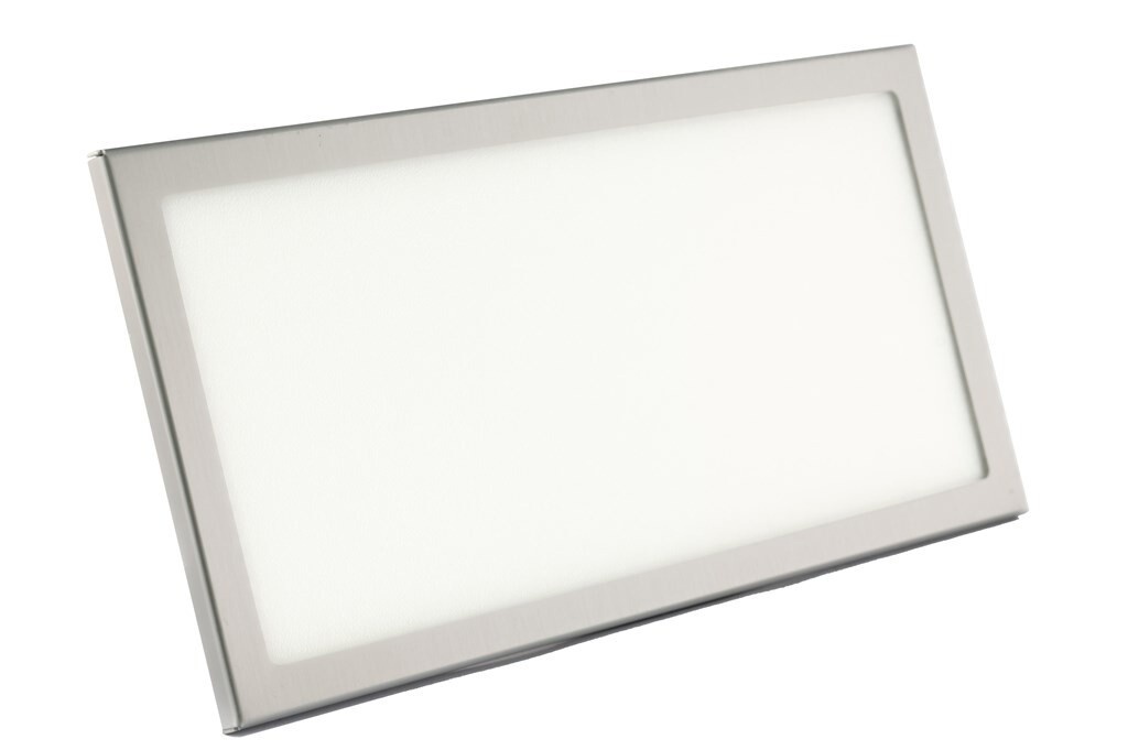 HOLLEX LED Paneel 12V zilver alum. 200x100mm ww