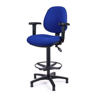 HOLLEX Stuurstoel Delta I / stof blauw