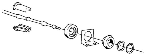 Allpa Anti-vibratiekit voor kabel CC230, CC330 & CCX633