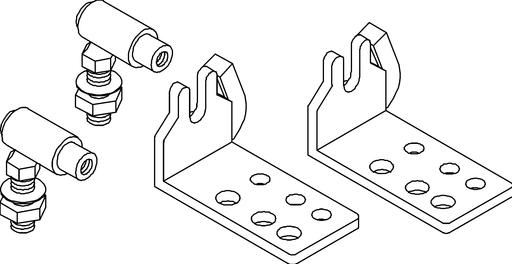 Allpa Universele aansluitkit voor kabel CC230, CC330 & CCX633