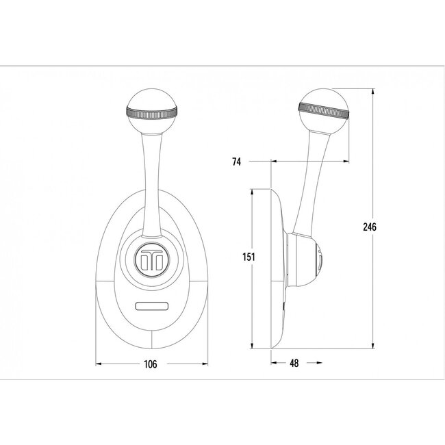 Allpa Losse handel met switch voor CH2800