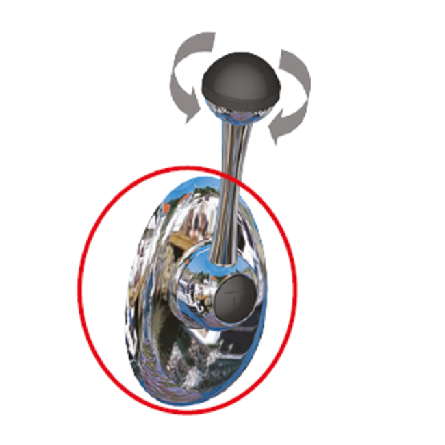 Allpa Losse achterplaat voor CH2800/CH2850 (009642)