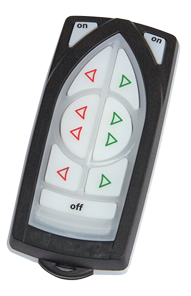 Allpa XFORCE Draadloze afst. bediening voor EB/SP 6-knops voor boeg-hekschroef-lier