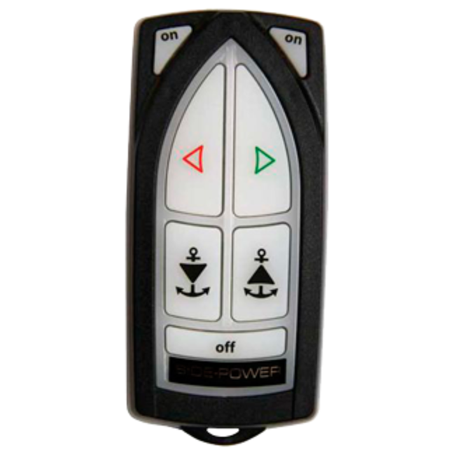 Allpa XFORCE Draadloze afst. bediening voor EB/SP 4-knops voor boeg-hekschroef-lier