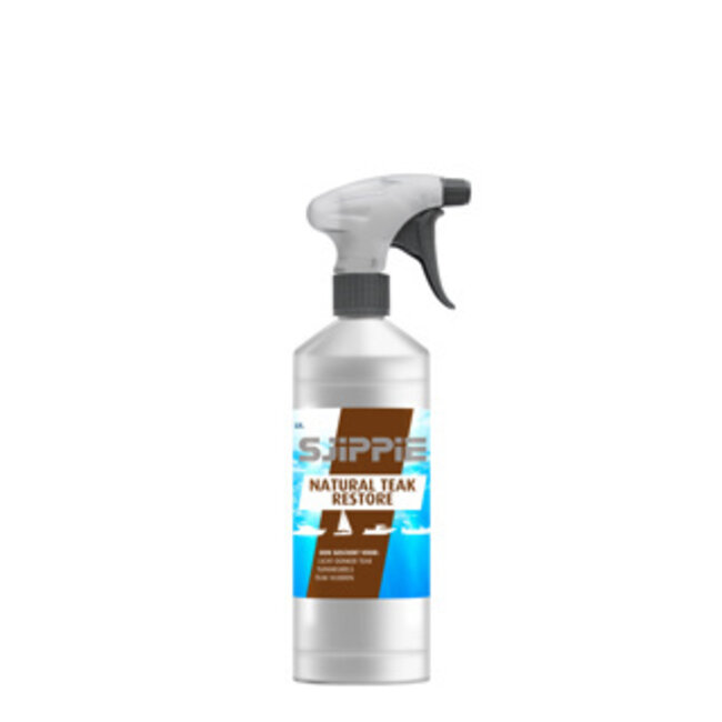 Sjippie Natural teak restorer / sprayflacon 1ltr