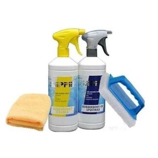 Sjippie Rubberboot pakket / cleaner&spuitwax