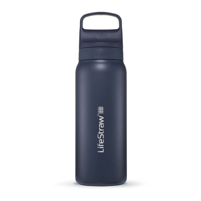 Lifestraw GO 2.0 STAINLESS STEEL WATER FILTER BOTTLE - 1L - DIVERSE KLEUREN