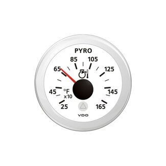 Veratron VDO VLW Temp Pyro 250°-1650°F RW 52mm