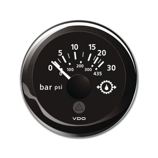 Veratron VDO VLB Trans Olie Druk 0-30bar/0-435psi RB 52mm