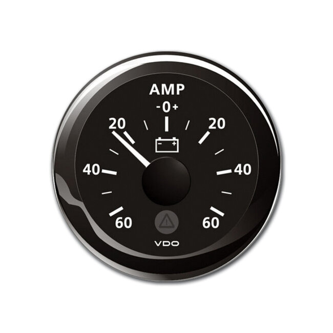 Veratron VDO VLB Batterij Ampèremeter -60/+60A RB 52mm