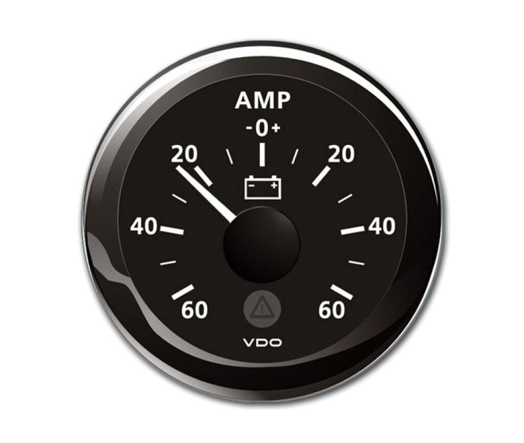 Veratron VDO VLB Batterij Ampèremeter -60/+60A RB 52mm