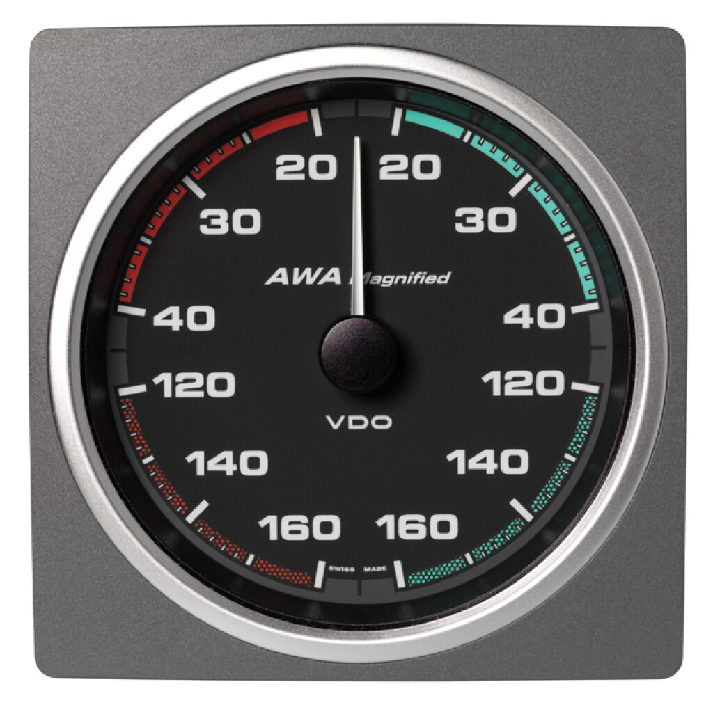 Veratron VDO AQL Windsnelheidsmeter 110mm Zwart