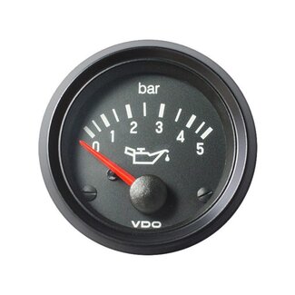 VDO VDO Cockpit Drukmeter 52/5/24V/motor