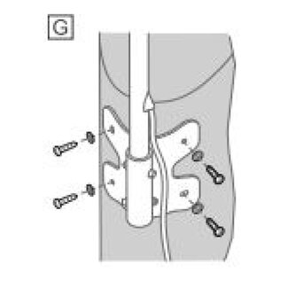 Veratron VDO Top mast - Front Bracket