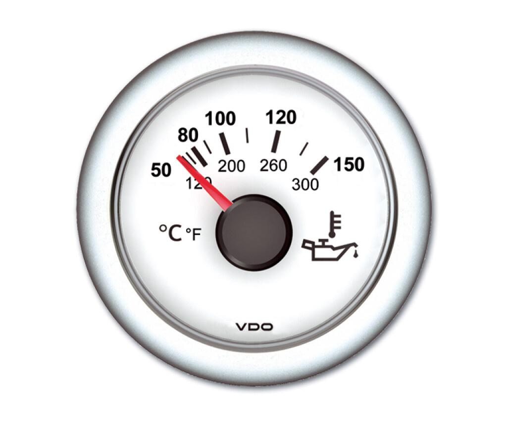 Veratron VDO VLW Temp Mot Olie 50°-150°C/120°-300°F RW 52mm