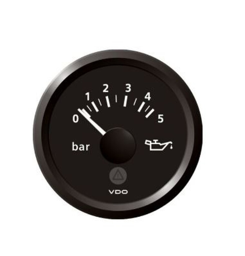 Veratron VDO VLB Motoroliedruk 0-5bar TB 52mm
