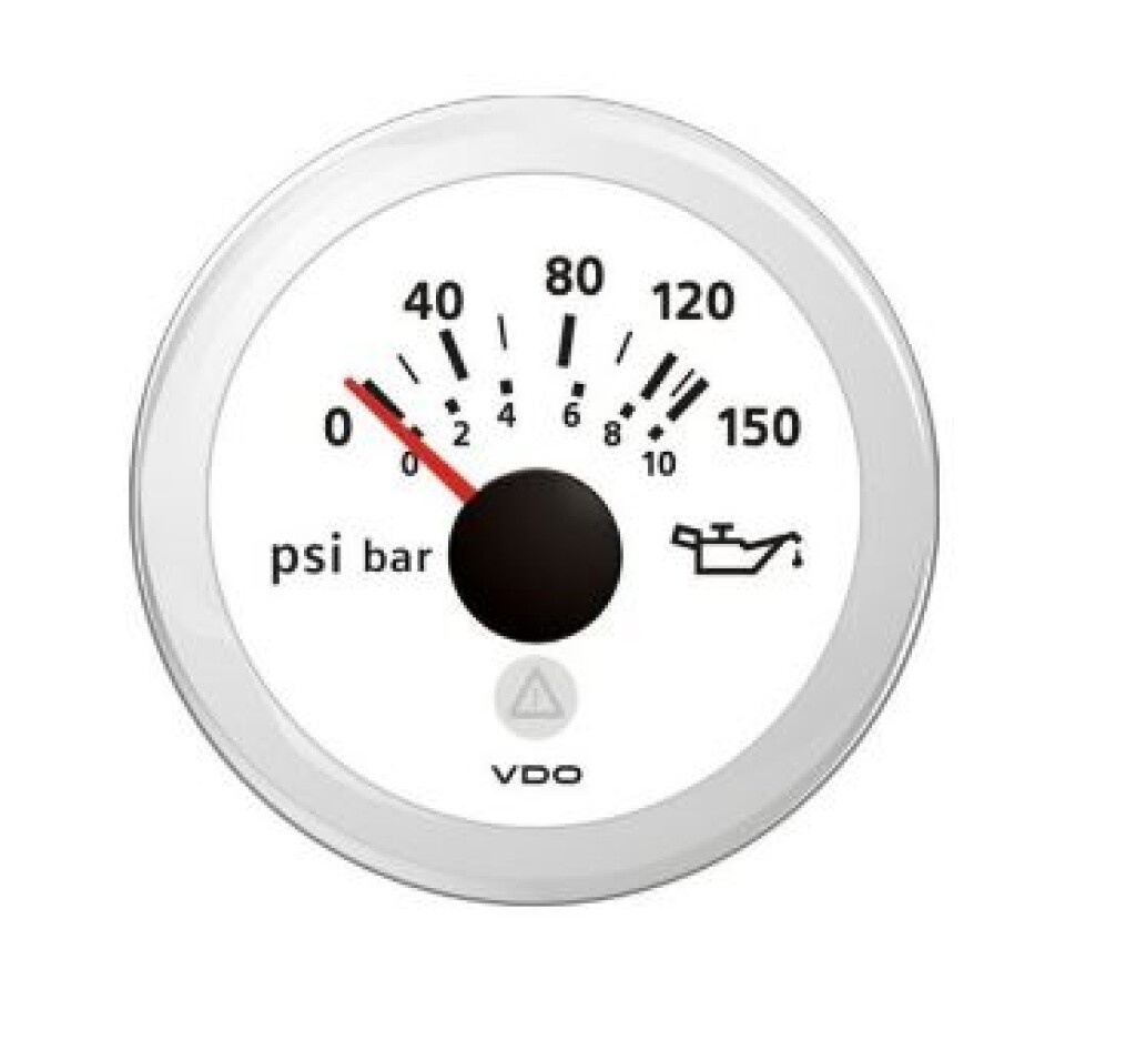 Veratron VDO VLW Motoroliedruk 0-150psi/0-10bar RW 52mm