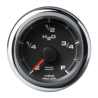 Veratron VDO OCL Drinkwaterniveau 52mm Zwart