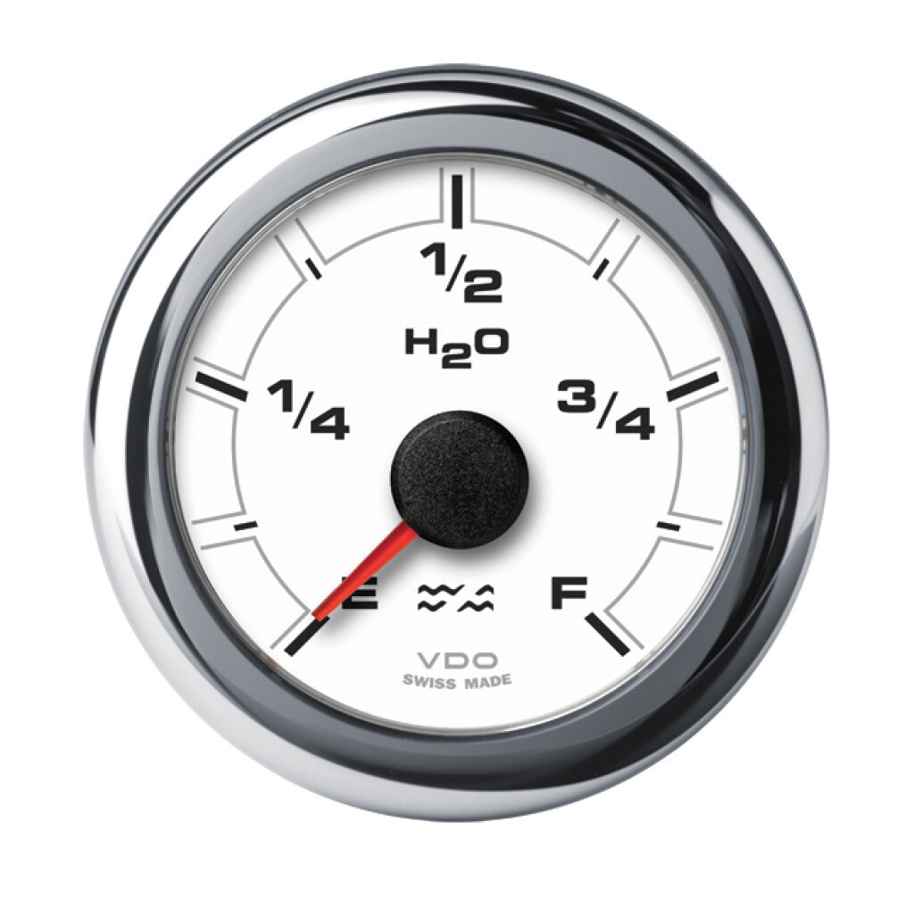 Veratron VDO OCL Vuilwaterniveau 52mm Wit