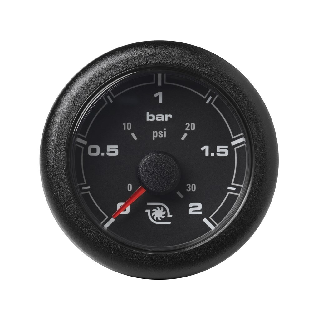 Veratron VDO OCL Turbodruk 2Bar 52mm Zwart