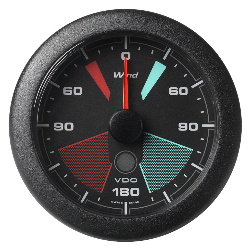 Veratron VDO ACL Windhoekmeter 85mm Zwart