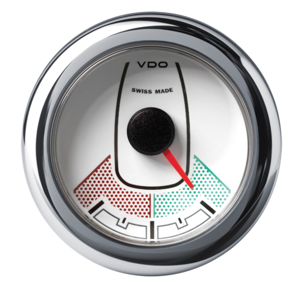 Veratron VDO OCL Roerstand Aanwijzer 90° 52mm Wit