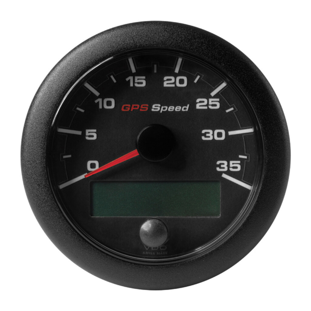 Veratron VDO OCL GPS Snelheidsmeter 0-35kn 85mm Zwart