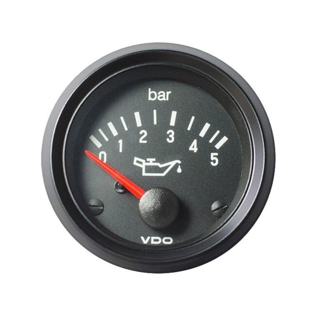 VDO VDO Cockpit Drukmeter 52/5/12V/motor