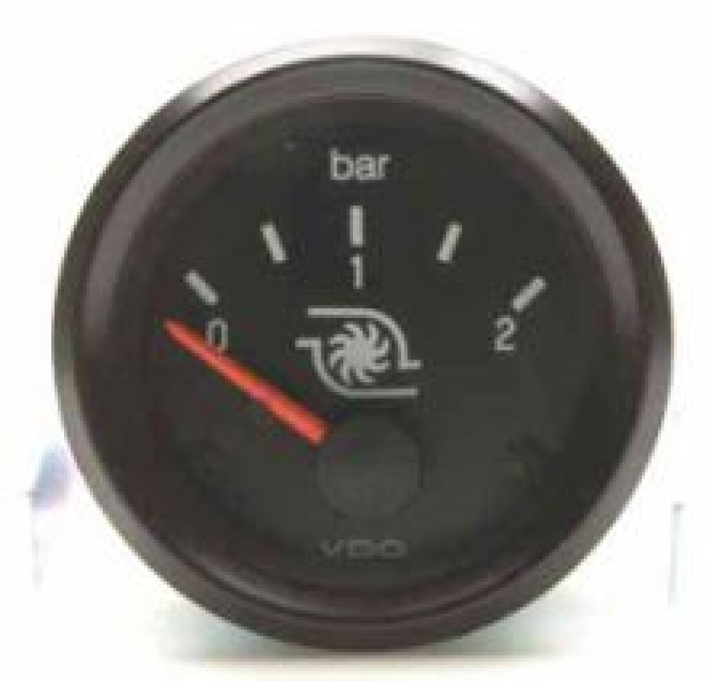 VDO VDO Turbo Drukmeter 2Bar ø52mm 24V