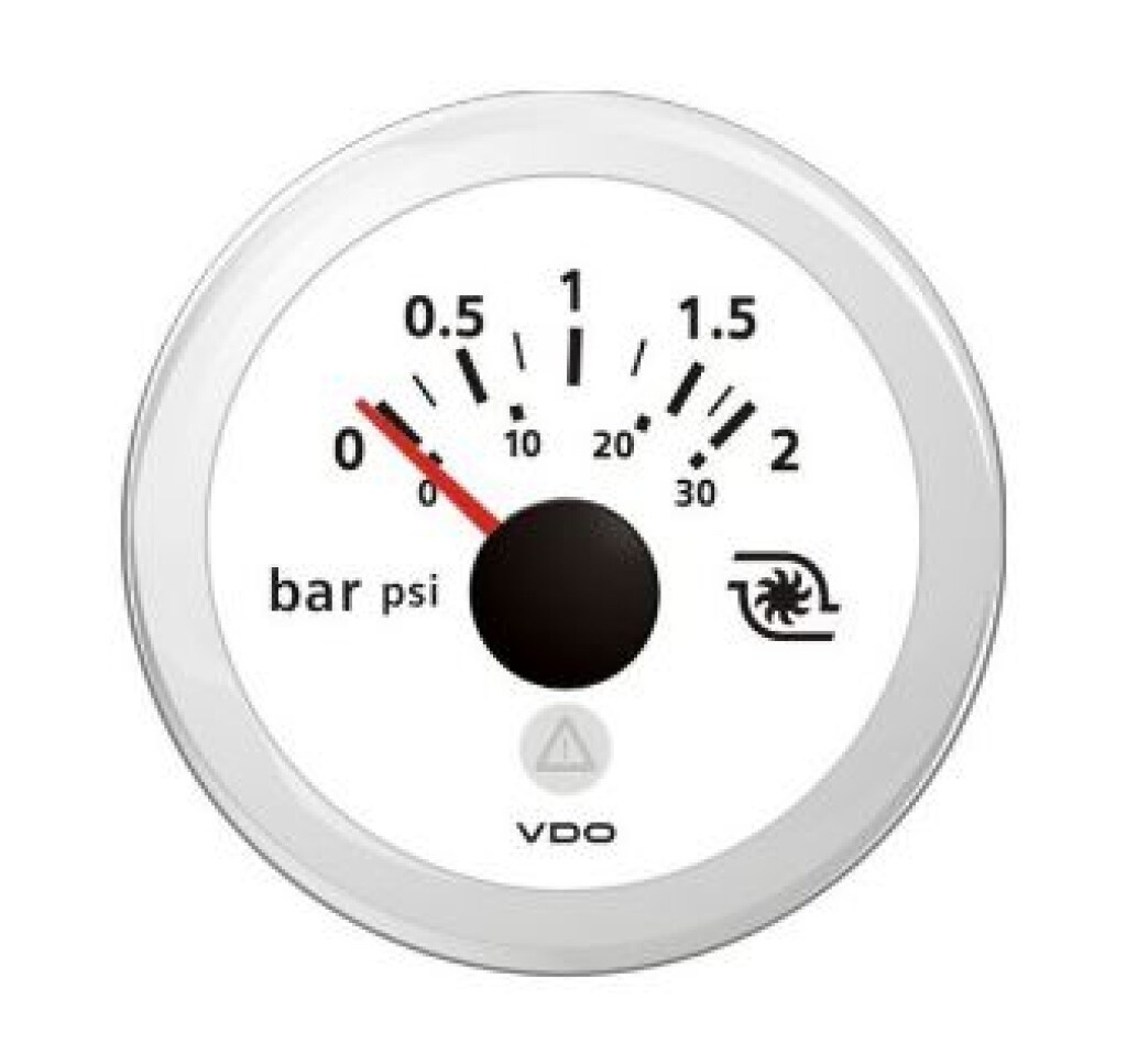 Veratron VDO VLW Turbo Druk 0-2bar/0-30psi RW 52mm