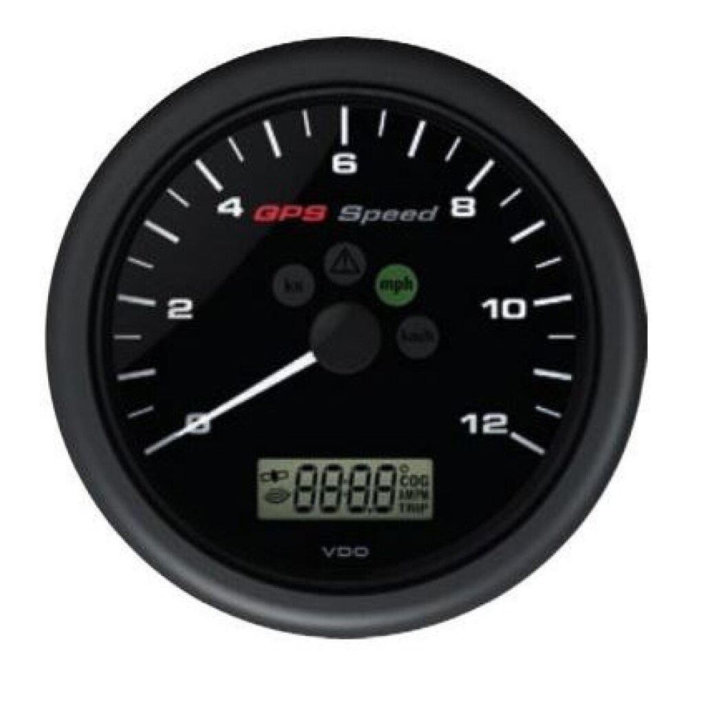 Veratron VDO VLB GPS Snelheidmeter 0-12 kn/kmh/mph RB 110mm