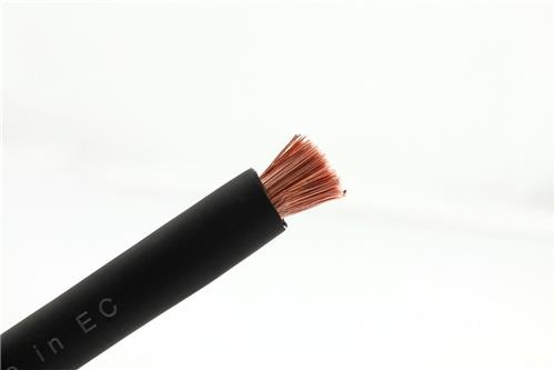 Ripca Batterij kabel zwart per meter