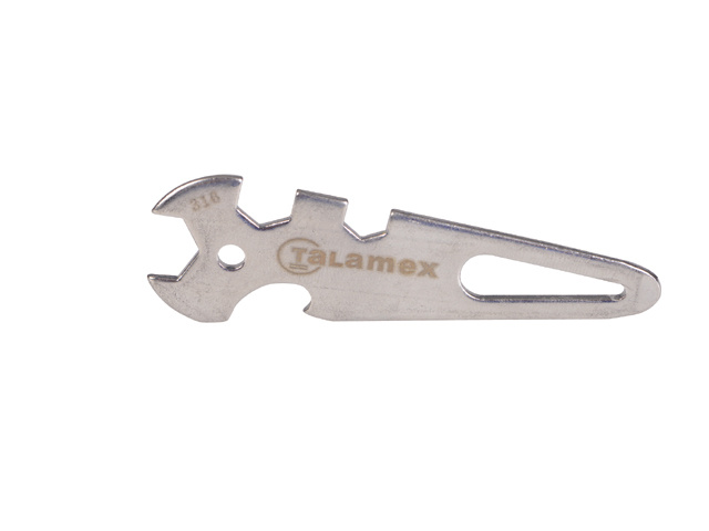 Talamex Rvs sluitingsleutel