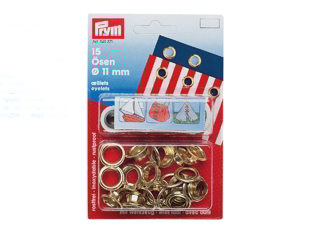 Prym 541371 zeilkousen 11mm (15st)