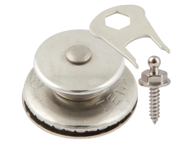 Talamex Tenax drukknopen met plaatschroef (2st)