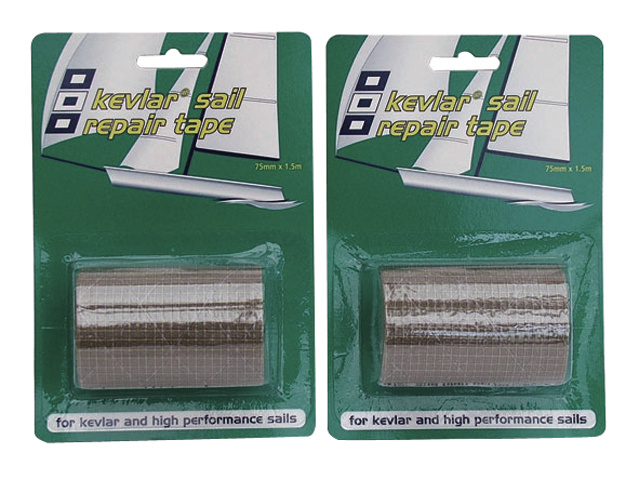 PSP Kevlar repair tape goud 75mm 1.5m