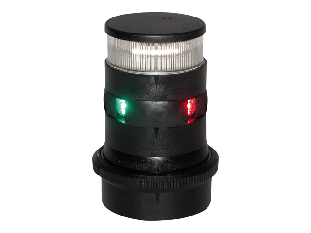 Aqua Signal Serie 34 led 3-kleur/anker zwart