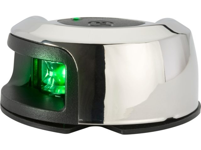 Attwood Stuurboordlicht led Lightarmor opbouw rvs