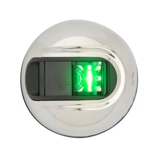 Attwood Stuurboordlicht led Lightarmor verticaal rond rvs