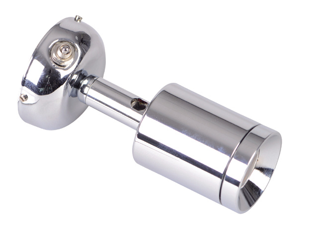 Talamex Led leeslamp chroom recht