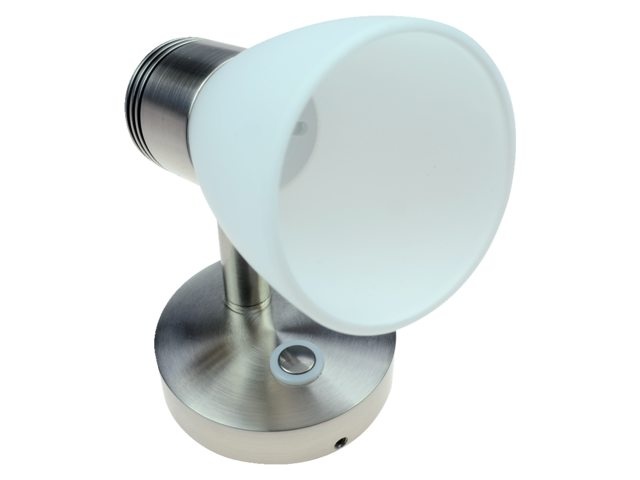 Talamex Led wandlamp 10-30V 3000K 3W dimbaar met USB-C snellader