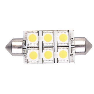 Talamex Ledlamp led6 festoon 10-30V 42mm