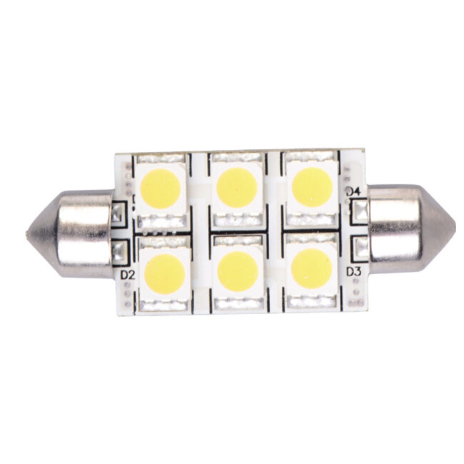 Talamex Ledlamp led6 festoon 10-30V 42mm