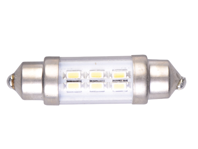 Talamex Ledlamp led3 festoon 10-30V 37mm k.wit
