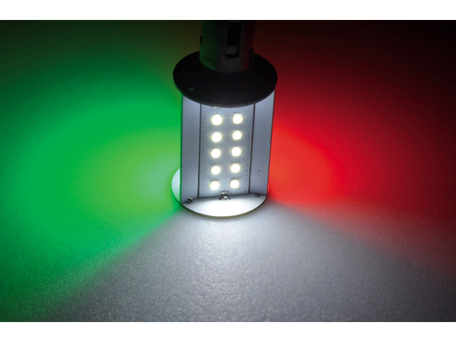 Talamex Ledlamp led36 10-30V BAY15D tricolor