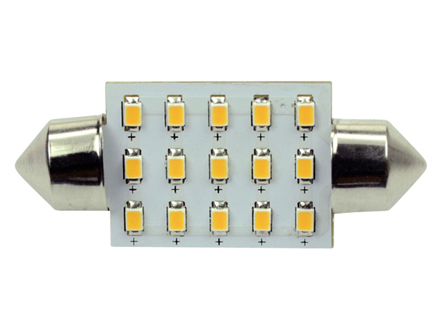 Talamex Ledlamp led15 festoon 10-30V 37mm 2700k