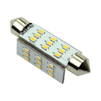 Talamex Ledlamp led27 festoon 10-30V 42mm 2700k