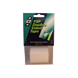 PSP Double sided tape clear 50mm 5m