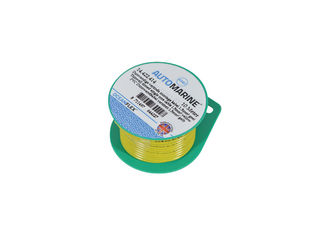 Oceanflex Dunwandige vertinde montage kabel 1.5mm² geel (10m)