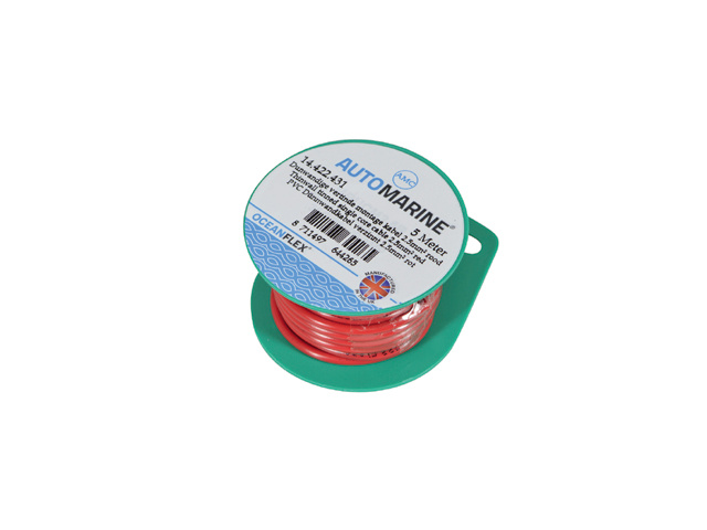Oceanflex Dunwandige vertinde montage kabel 2.5mm² rood (5m)